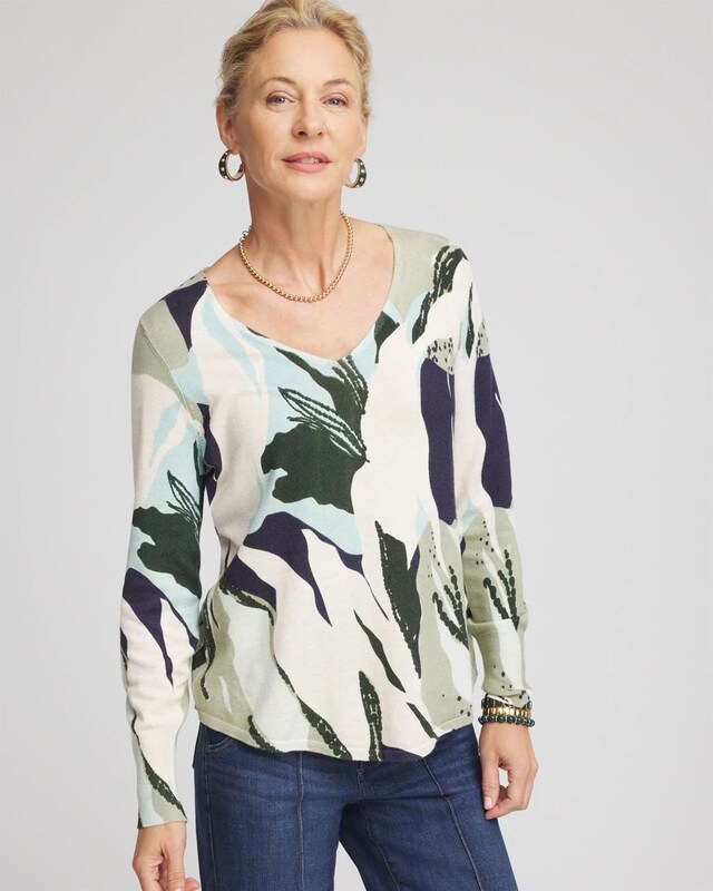 Ella La Fleur Pullover Sweater - image 1